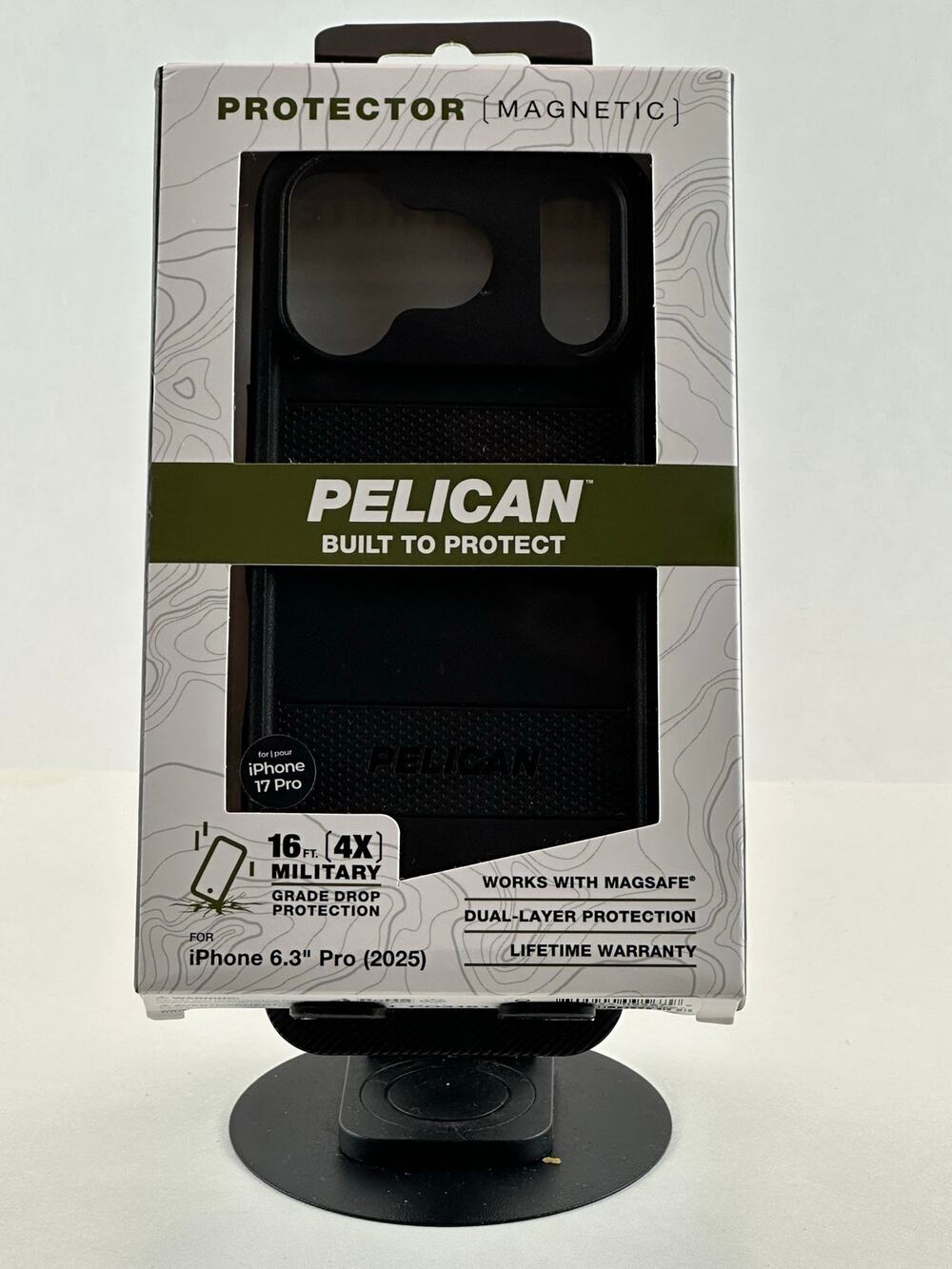 Pelican Protector Magnetic Black MagSafe Case - iPhone 17 Pro NWT MSRP: $50